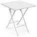 BASTIAN tavolo da esterno Bianco Forma quadrata - Foto miniatura 1