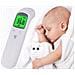 Termometro Medico A Infrarossi Senza Contatto + Stazione Meteo Con Igrometro E Sensore Esterno - Misurazione Precisa, Display Lcd, Design Elegante - Foto miniatura 5