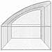 Cuccia per cani 2 pcs Argento 4 x 2 x 2 m Acciaio zincato - Foto miniatura 5