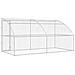 Cuccia per cani 2 pcs Argento 4 x 2 x 2 m Acciaio zincato - Foto miniatura 6