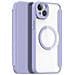 Cover con Tapa per iPhone 14 Plus - Pelle /PU, Viola, MagSafe - Foto miniatura 1