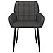 Sedie da pranzo 4 pcs Similpelle Nero 57 x 50 x 85 cm - Foto miniatura 3