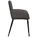 Sedie da pranzo 4 pcs Similpelle Nero 57 x 50 x 85 cm - Foto miniatura 4
