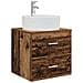 Set di mobili per il bagno 5 pcs Legno antico - Foto miniatura 5