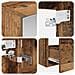 Set di mobili per il bagno 5 pcs Legno antico - Foto miniatura 9