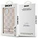 Dkny Custodia In Pelle A Quadri E Tinta Unita Con Strisce Stampate Per Iphone 15 / 14 / 13 - Rosa - Foto miniatura 3