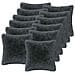 Cuscino con cuscino HEERLEN 12 pz Antracite Fleece PV - Foto miniatura 1