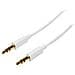 Cavo audio stereo slim da 3,5 mm bianco 3 m - M / M - Foto miniatura 1