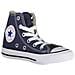 All Star Scarpe Sportive Bambino Blu Tela Lacci 3j233c 32 - Foto miniatura 5
