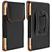 Custodia Per Cintura Flip Verticale In Similpelle Per Smartphone Taglia L - Nera - Foto miniatura 15