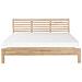 Letto Matrimoniale Moderno In Legno Marrone Chiaro 180x200cm Carnac - Foto miniatura 18
