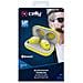 Bh Twins Air Auricolari Stereo Bluetooth senza Fili con Box di Ricarica Colore Giallo  - Foto miniatura 4