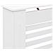Copertura per Radiatore Bianca 112x19x81,5 cm in MDF - Foto miniatura 5