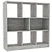 Libreria Grigio Cemento 97,5x29,5x100 cm in Legno Multistrato - Foto miniatura 1