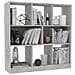 Libreria Grigio Cemento 97,5x29,5x100 cm in Legno Multistrato - Foto miniatura 4