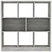Libreria Grigio Cemento 97,5x29,5x100 cm in Legno Multistrato - Foto miniatura 5