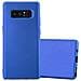 Custodia Compatibile Con Samsung Galaxy Note 8 In Blu Metallico - Coperchio Protettivo In Silicone Tpu Flessibile - Foto miniatura 1