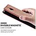 Custodia Compatibile Con Nokia Lumia 650 In Marrone Cappuccino - Coperchio Protettiva Con Chiusura Magnetica, Funzione Stand E Tasca Per Le Carte - Foto miniatura 3