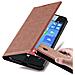 Custodia Compatibile Con Nokia Lumia 650 In Marrone Cappuccino - Coperchio Protettiva Con Chiusura Magnetica, Funzione Stand E Tasca Per Le Carte - Foto miniatura 4