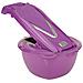 Multimaker + Placca in bianco - Insalatiera con coperchio per cottura a vapore - Ciotola per alimenti freschi sottovuoto | viola - Foto miniatura 7