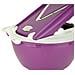 Multimaker + Placca in bianco - Insalatiera con coperchio per cottura a vapore - Ciotola per alimenti freschi sottovuoto | viola - Foto miniatura 4