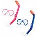 Set Glider 3-6 Anni Maschera C lenti Inpolicarb Boccaglio In Silicone 2 Col. Be - Foto miniatura 1