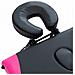 Lettino Da Massaggio A 3 Sezioni In Alluminio Nero E Rosa - Foto miniatura 6