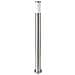 V-tac Vt-838 Portalampada Wall Light Da Giardino Con Fissaggio A Terra 110cm In Acciaio Inox Nickel Satinato 1xe27 Ip44 - Sku 8962 - Foto miniatura 1