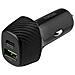Usbc-car120 Caricabatterie Per Dispositivi Mobili Nero Auto (Car Charger With Quick Charge Usb-c & Usb-a - Foto miniatura 4