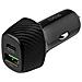 Usbc-car120 Caricabatterie Per Dispositivi Mobili Nero Auto (Car Charger With Quick Charge Usb-c & Usb-a - Foto miniatura 1