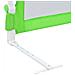 Sponde Letto di Sicurezza Bambini Verde 180x42cm Poliestere - Foto miniatura 6