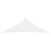 Parasole a Vela Oxford Triangolare 5x5x6 m Bianco - Foto miniatura 2
