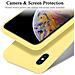 Custodia Compatibile Con Apple Iphone X / Xs In Liquid Giallo - Coperchio Protettivo In Silicone Tpu Flessibile - Foto miniatura 5