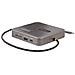 Adattatore Multiporta USB-C - Docking Station USB Type-C 2x HDMI 2.0b 4K 60Hz, Hub USB a 2 Porte 10Gbps, Dock Station con PD 100W Passt-hrough, GbE, SD, Cavo da 35cm - Mini dock per PC Portatile Win /Mac - Foto miniatura 1