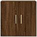 Armadietto A Muro Rovere Marrone 60x31x60 Cm Legno Multistrato - Foto miniatura 4
