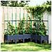 Fioriera Giardino Con Graticcio Grigia 160x120x142,5 Cm In Pp - Foto miniatura 6