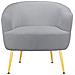 Paloma Sedia Accento In Grigio Orsacchiotto - Foto miniatura 2