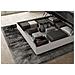 Letto Sommier Contenitore Imbottito 200x200  Similpelle Bianco Azelia - Foto miniatura 5