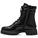 Black Casual Closed Booties Stivaletti Sintetico E Tessile Scarpe Donna Nero Eu 37, 1-26299-41 001 - Foto miniatura 3