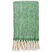 Plaid Carmel - Verde - Lana - 130x170x0,5 Cm - Foto miniatura 1