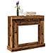 Cornice Per Camino Legno Antico 100x30x87,5 Cm In Truciolato - Foto miniatura 1