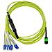 F5-upg-qsfp4x10lr-1m-bo Cavo Infiniband E In Fibra Ottica Mtp 4x Lc Colore Acqua - Foto miniatura 1