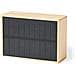 Altoparlante Di Ricarica Solare. Bluetooth Di Bambù Naturale. Potenza Sonora 3w. Batteria 400 Mah 9,5x3,8x6,5 Cm. Colore Del Legno - Foto miniatura 2