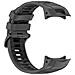 Cinturino In Silicone Bicolore Per Garmin Instinct 3 Black Modello 1 - Foto miniatura 5