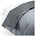Sacco Copripiumino In Cotone Colore Grigio Misura Matrimoniale - Foto miniatura 1