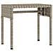 Lettini Prendisole 2 pz con Baldacchino e Tavolino Polyrattan - Foto miniatura 5