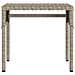 Lettini Prendisole 2 pz con Baldacchino e Tavolino Polyrattan - Foto miniatura 6