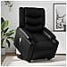 Poltrona Alzapersona Massaggiante Elettrica Nera in Similpelle - Foto miniatura 2