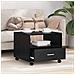 Tavolino da salotto with Drawer Rovere nero 55 x 55 x 45 cm - Foto miniatura 4