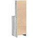 Credenza Grigio sonoma 40 x 41 x 135 cm Legno multistrato - Foto miniatura 8